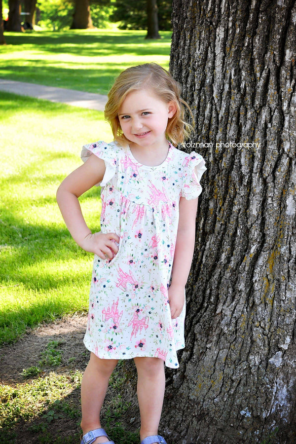 enchanted-castle-milk-silk-flutter-dress Great Lakes kids - Sophia's StyleFlutter Dress-1